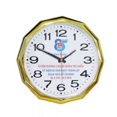 sản xuất đồng hồ quảng cáo khung tròn