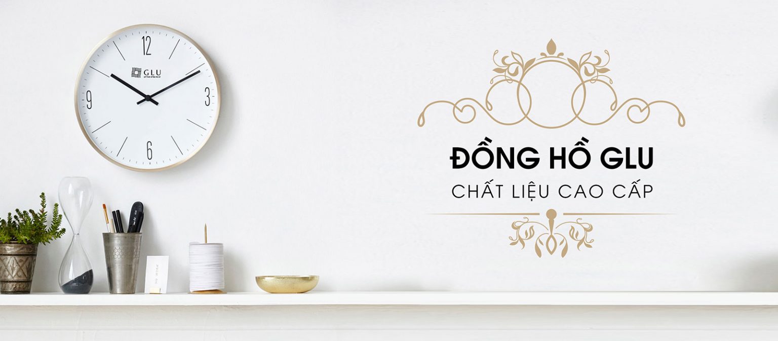 xưởng sản xuất đồng hồ treo tường quảng cáo glu 6